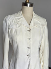 Load image into Gallery viewer, vintage 1940s WWII Women’s Naval WAVES button up blouse {s}