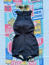 Load image into Gallery viewer, vintage 1960s black Cole of California swimsuit {xs-m}
