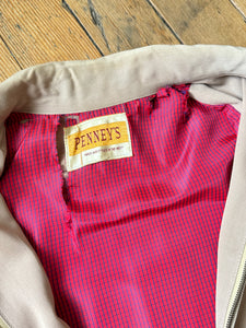 R E S E R V E D vintage 1950s Penney’s rayon Ricky jacket