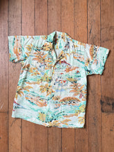 Load image into Gallery viewer, vintage 1950s 60s juniors Hawaiian shirt