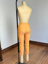 Load image into Gallery viewer, vintage 1960s high waisted side zip pants {xxs-xs}