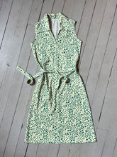 Load image into Gallery viewer, vintage 1970s cow print dress {s-m}
