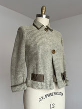 Load image into Gallery viewer, vintage 1950s green jacket {m}