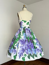 Load image into Gallery viewer, vintage 1950s floral sun dress {s}