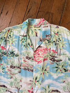 vintage 1950s Hawaiian shirt AS-IS