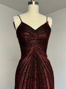 vintage 1980s Travilla Marylin dress {xs}