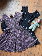 Load image into Gallery viewer, vintage 1950s Jerry Gilden floral cotton dress {xs}