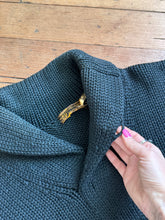 Load image into Gallery viewer, vintage 1910s 20s shawl collar knit pullover sweater
