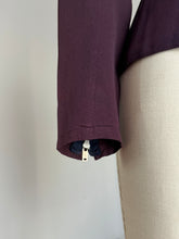 Load image into Gallery viewer, vintage 1930s 40s rayon bellboy blouse {s}