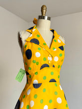 Load image into Gallery viewer, NOS vintage 1970s halter dress {s}