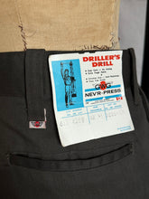 Load image into Gallery viewer, NOS vintage 1960s GWG Driller Drill slacks 30&quot;/31&quot; waist