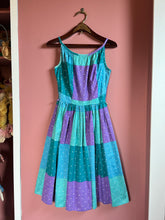Load image into Gallery viewer, vintage 1950s polka dot sun dress {xxs}