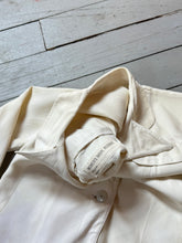 Load image into Gallery viewer, vintage 1940s WWII Women’s Naval WAVES button up blouse {s}