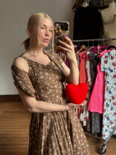 Load image into Gallery viewer, vintage 1950s Jerry Gilden dress set {xs}
