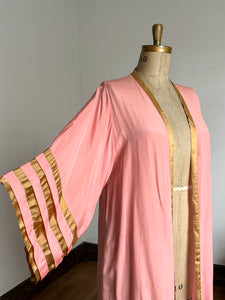 AS-IS vintage 1920s silk robe