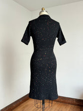 Load image into Gallery viewer, vintage 1950s flecked knit sweater dress {s-L}