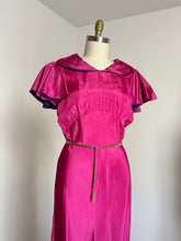 Load image into Gallery viewer, vintage 1930s pink taffeta gown {m-L}