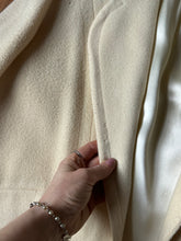 Load image into Gallery viewer, vintage 1950s cream cropped swing coat {up to XL}