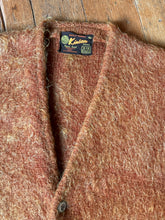 Load image into Gallery viewer, vintage 1960s mohair cardigan sweater