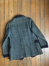 Load image into Gallery viewer, vintage 1920s wool smoking jacket