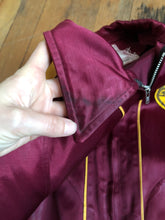 Load image into Gallery viewer, vintage 1940s two tone Hockey letterman satin jacket