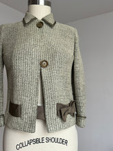 Load image into Gallery viewer, vintage 1950s green jacket {m}