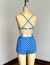 Load image into Gallery viewer, vintage 1960s polka dot bikini {xs-s}