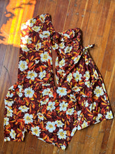 Load image into Gallery viewer, vintage 1950s Alfred Shaheen sarong dress &amp; men’s shirt set