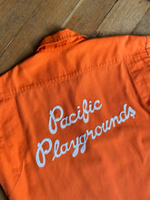 Load image into Gallery viewer, vintage 1970s Pacific Playgrounds staff bowling shirt