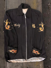 Load image into Gallery viewer, RESERVED vintage 1966-67 Vietnam Souvenir jacket with Liberty Cuffs