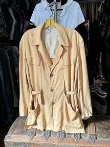 vintage 1951 Malta rayon leisure jacket