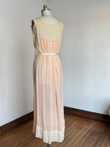 vintage 1900s silk nightgown {m}