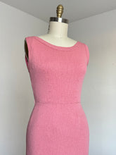 Load image into Gallery viewer, vintage 1960s pink knit dress {s-m}