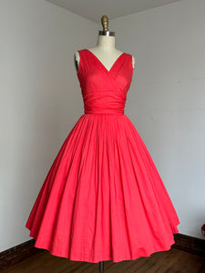 vintage 1950s Jerry Gilden sun dress {xxs}