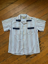 Load image into Gallery viewer, vintage 1950s juniors button up shirt