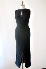 Load image into Gallery viewer, vintage 1950s Gene Shelly beaded knit dress
