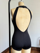 Load image into Gallery viewer, vintage 1960s black Cole of California swimsuit {xs-m}