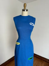 Load image into Gallery viewer, vintage 1960s multi pocket dress {m}