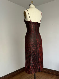 vintage 1980s Travilla Marylin dress {xs}