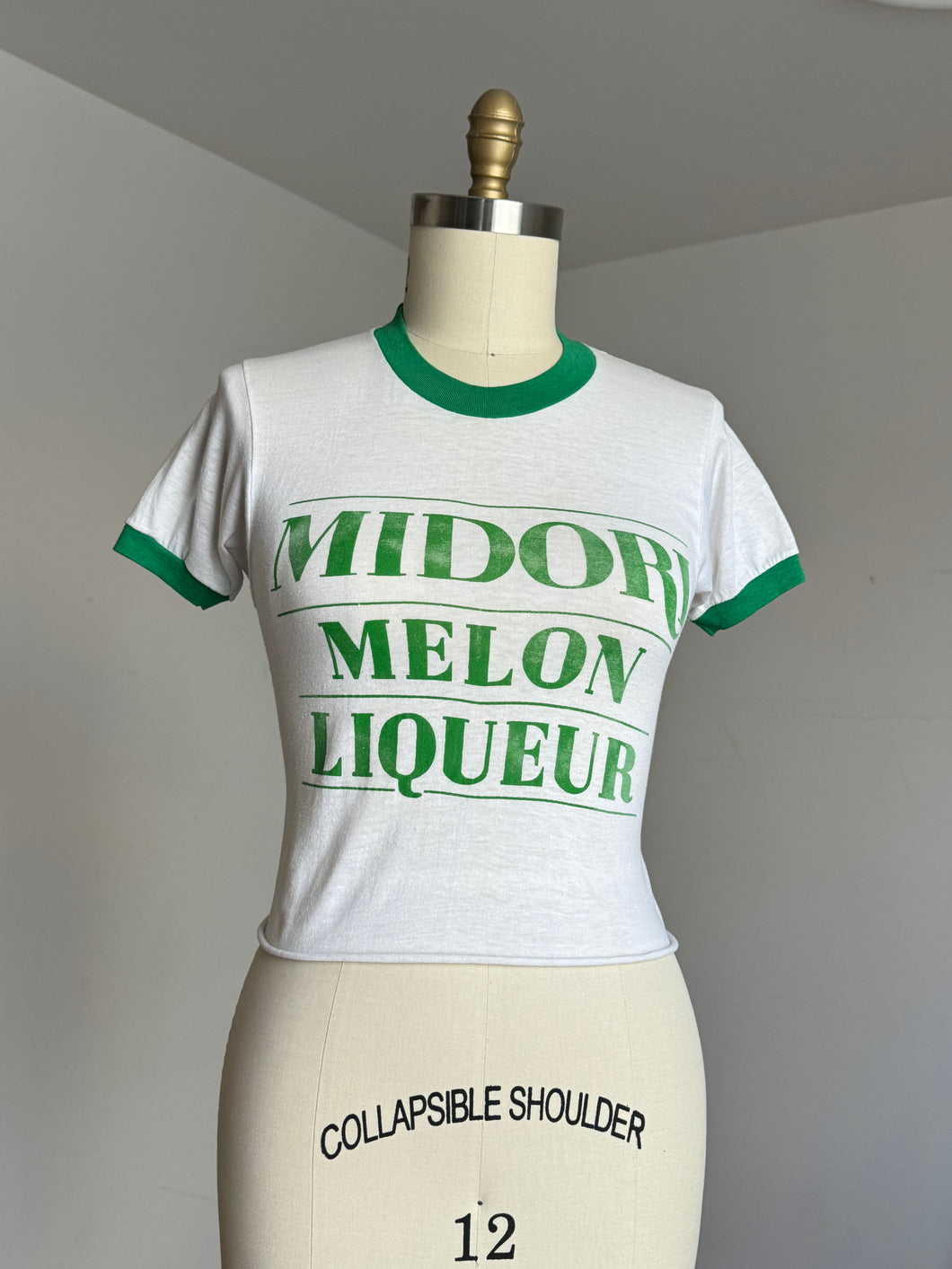vintage 1980s Melon ringer t-shirt {xs-m}