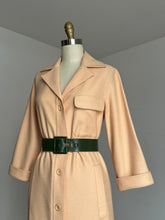 Load image into Gallery viewer, vintage 1960s J. Tiktiner France wool dress {s}