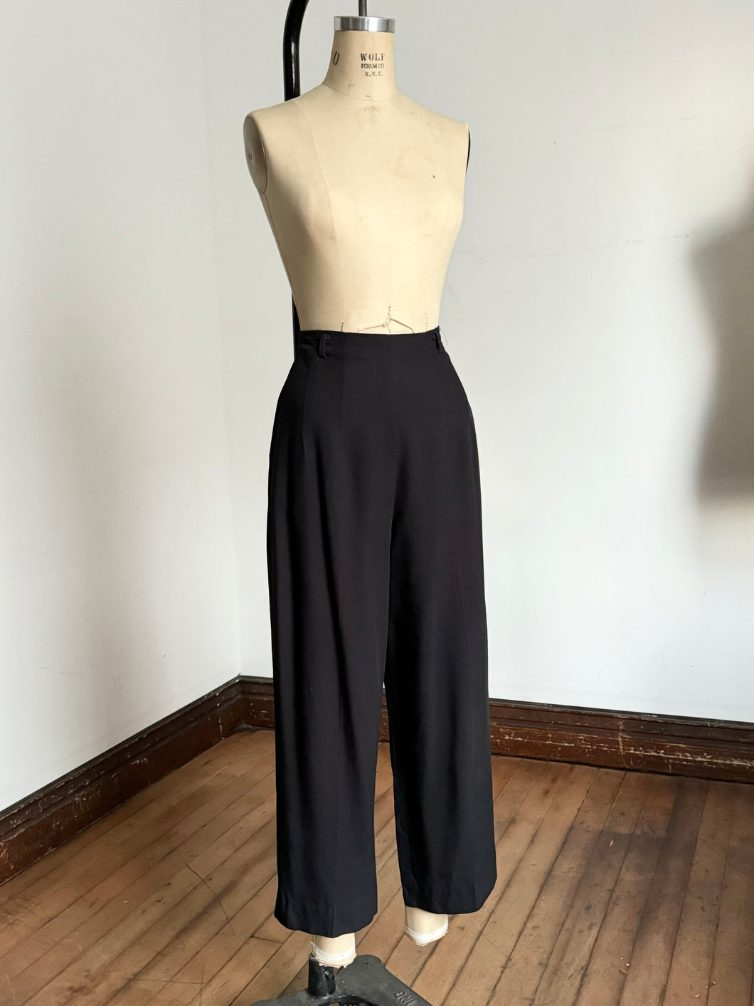 vintage 1940s Graff navy slacks {m}