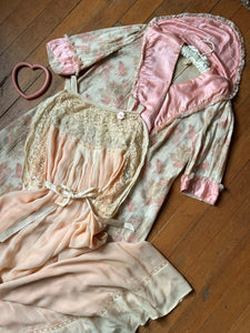 vintage 1900s silk nightgown {m}