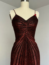 Load image into Gallery viewer, vintage 1980s Travilla Marylin dress {xs}