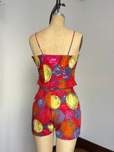 Load image into Gallery viewer, vintage 1950s 60s novelty top &amp; shorts set {s}