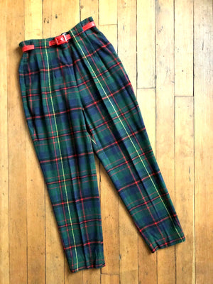 vintage 1950s LEVIS plaid pants