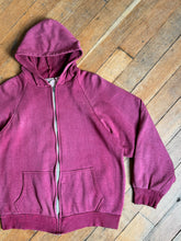 Load image into Gallery viewer, vintage 1980s MacGregor thermal zip up hoodie sweatshirt