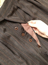 Load image into Gallery viewer, vintage 1930s brown slacks pants 34&quot;W