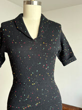 Load image into Gallery viewer, vintage 1950s flecked knit sweater dress {s-L}