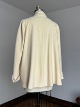 Load image into Gallery viewer, vintage 1950s cream cropped swing coat {up to XL}